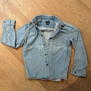 APC denim shirt jacket medium unisex made in Portugal